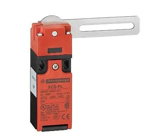 63-7028-01 Preventa XCSPL Safety Limit Switch With Straight Lever Actuator, Nylon 66, Plastic, NC/NO XCSPL761