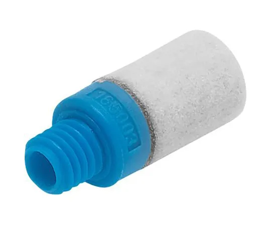 63-6997-90 Festo UC PE 10bar Pneumatic Silencer, Threaded, M5 Male UC-M5