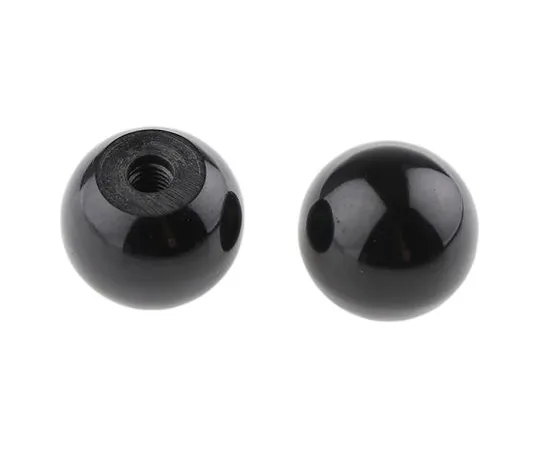 63-6717-10 RS PRO Black Ball Clamping Knob, M6 686-020