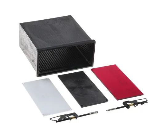 63-6678-04 RS PRO Black Noryl Instrument Case, 72 x 138 x 144mm 500-033