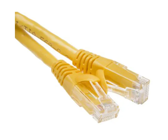 63-6703-92 RS PRO Yellow Cat6 Cable, U/UTP, Male RJ45/Male RJ45, Terminated, 3m 557-149