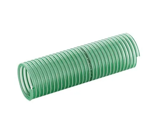 63-6993-06 Merlett Plastics PVC Hose, Green, 26.2mm External Diameter, 5m Long, Reinforced, 65mm B*** Radius, Liquid Applications 911022020005G