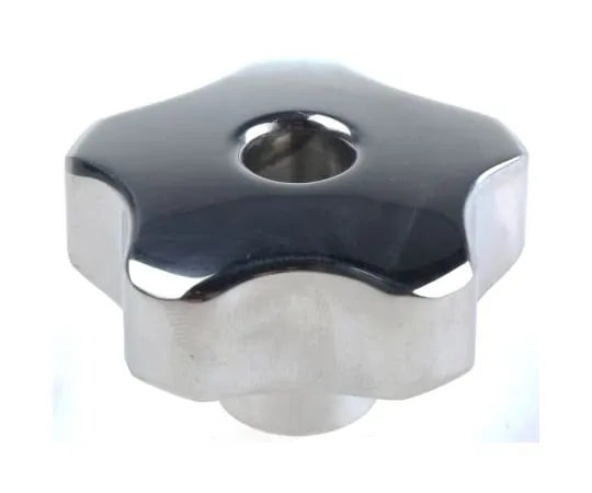 63-6666-54 RS PRO Silver Multiple Lobes Clamping Knob, M10 478-387