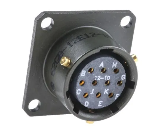 63-6650-92 MIL Standard Round Connectors 62 GB Series Female 10 Poles 62GB-12E12-10SN