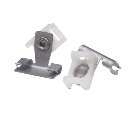 63-6624-49 RS PRO Nylon, Steel Girder Cable Tie Base 377-316