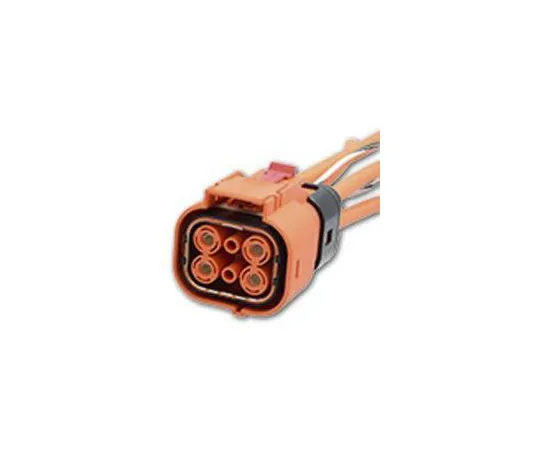 63-6942-89 Connector for Electric Vehicles 2 columns 4 poles 13 to 70 A 800 V ac Female Orange ELP4A04C10-737488-4AS4