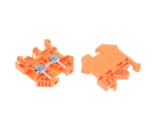63-6678-72 RS PRO Orange Standard Din Rail Terminal, 0.2 → 4 mm², 0.2 → 4mm², 800 V 501-651