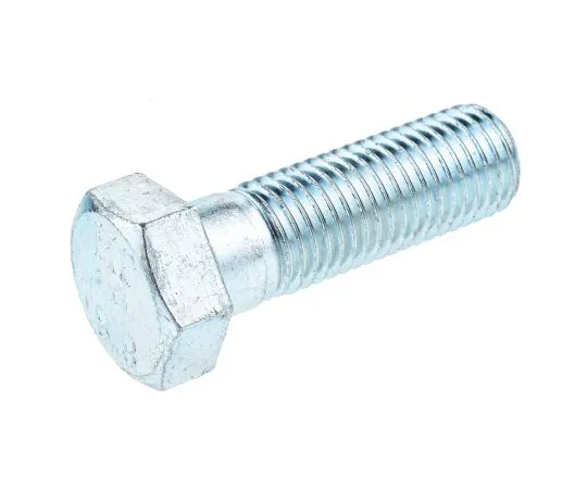 63-6612-23 Clear Passivated, Zinc Steel Hex Bolt, M16 x 50mm 279-868