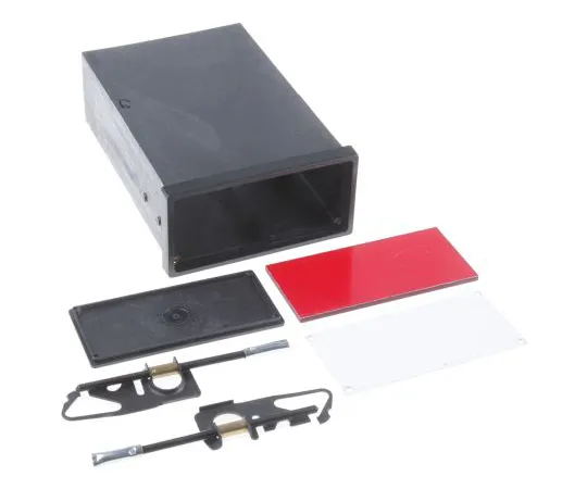 63-6678-01 RS PRO Black Noryl Instrument Case, 48 x 96 x 138mm 500-005