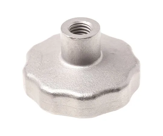 63-6667-63 RS PRO Silver Multiple Lobes Clamping Knob, M12 478-973