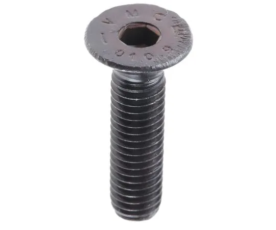 63-6612-86 RS PRO M5 x 20mm Hex Socket Countersunk Screw Black, Self-Colour Steel 281-489