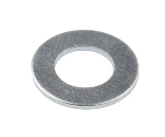 63-6833-33 Bright Zinc Plated Steel Plain Washer, 0.9mm Thickness, M6 (Form B) 122-4387