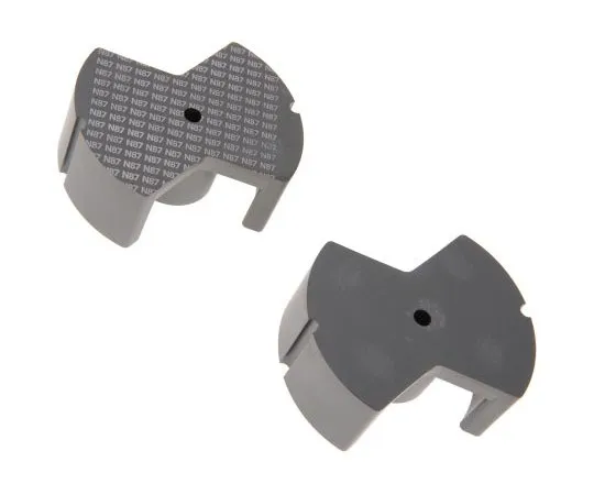63-7351-37 EPCOS N87 PM 74/59 Ferrite Core Transformer, 10000nH, 85.5 x 75 x 65mm, For Use With Energy storing choke B65686A0000R087