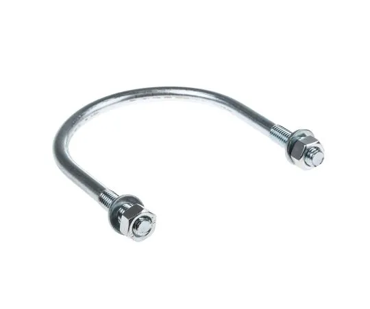 63-6734-02 M12 116mm Bright Zinc Plated Steel Round U-Bolt 829-996
