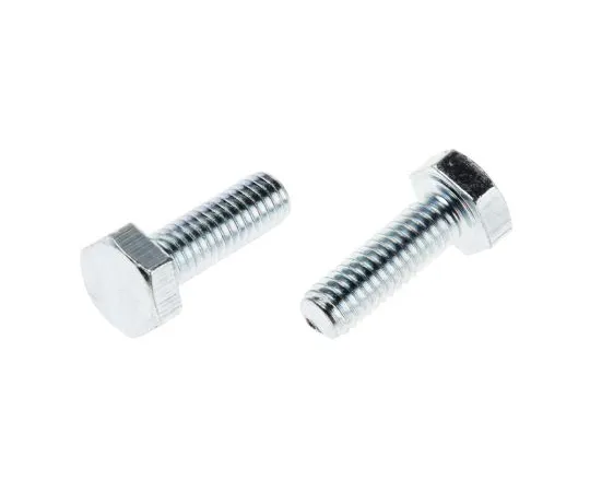63-6695-07 Zinc plated & clear Passivated Steel Hex M4 x 12mm Set Screw 525-795