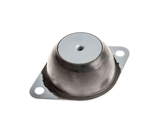 63-7006-42 RS PRO Round M10 Zinc Plated Steel Anti-Vibration Mount 220 Compression Load ,151mm dia. Natural Rubber +100°C 126-3579