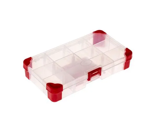 63-6951-09 RS PRO Transparent Polypropylene No Compartment Box, 30mm x 170mm x 100mm 124-6589