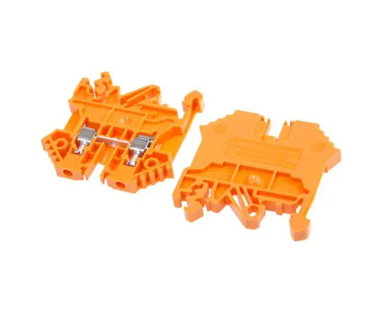 63-6678-86 RS PRO Orange Standard Din Rail Terminal, 0.2 → 2.5 mm², 0.2 → 2.5mm², 800 V 501-730