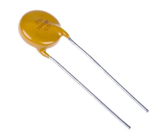 63-7352-82 Vishay NTCLE100E3 Series Metal Oxide Varistor 270pF 25A, Clamping 710V, Varistor 430V VDRS10P275BSE