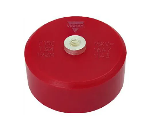 63-7023-24 Vishay Single Layer Ceramic Capacitor (SLCC) 2nF 40kV dc ±20% N4700 Dielectric 715C Series +85°C Max Op. Temp. 715C40KTD20