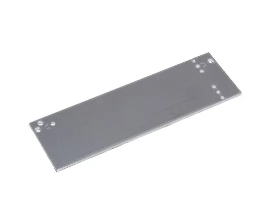 63-6700-35 Front Panel, 3U, 8HP, Grey, Aluminium 543-172