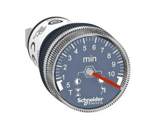 63-7038-55 Schneider Electric Single Timer Relay, Screw, 0.5 → 10 min, 24 V dc XB5DTB24