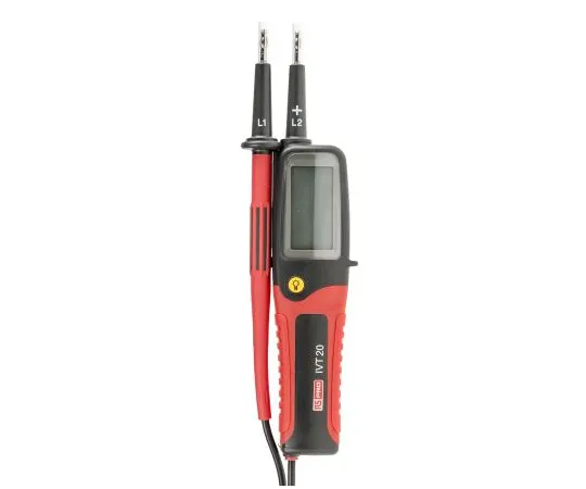 63-6932-58 RS PRO IVT-20, LCD Voltage tester, 750V ac/dc, Continuity Check, Battery Powered, CAT III 750V 124-1962