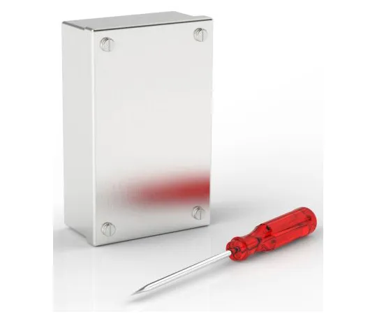 63-6813-97 RS PRO 304 Stainless Steel Satin Adaptable Enclosure Box, 0 Knockouts 100mm x 100 mm x 50mm 121-9692
