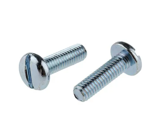 63-6705-42 RS PRO, M6 Pan Head, 20mm Steel Slot Bright Zinc Plated 560-142