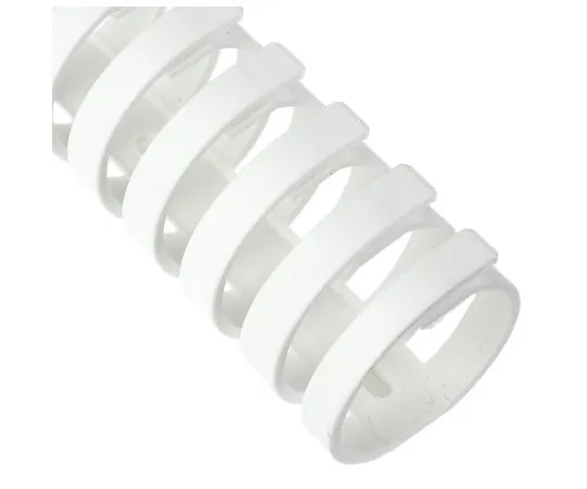 63-6710-78 RS PRO White Slotted Flexible Panel Trunking - Flexible Slot, W30 mm x D30mm, L0.5m, Polypropylene 598-614