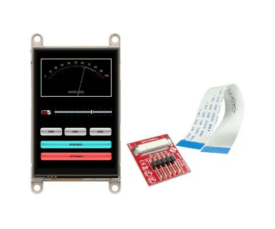 63-6990-46 4D Systems gen4-uLCD-35DT TFT LCD Colour Display / Touch Screen, 3.5in, 320 x 480pixels gen4-uLCD-35DT