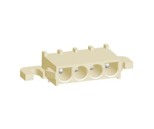63-6938-84 Headers for connecting boards Maiten lock 4 poles 6.35 mm 1 row right angle 1969805-1