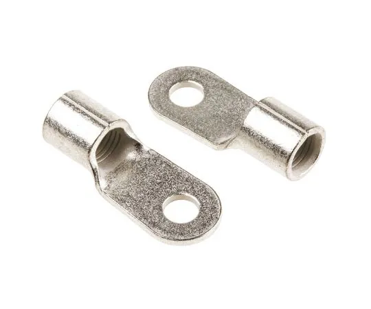 63-6623-63 Non-Insulated Round Crimp Terminal Solostrand Internal Diameter: 5.25 mm Stud Diameter: M5 6AWG to 6AWG 130552