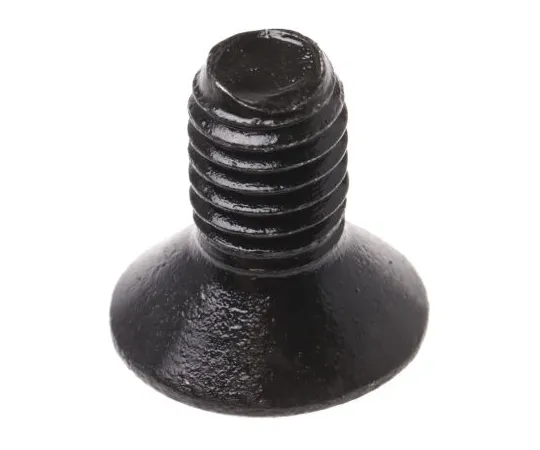 63-6612-83 RS PRO M5 x 10mm Hex Socket Countersunk Screw Black, Self-Colour Steel 281-451
