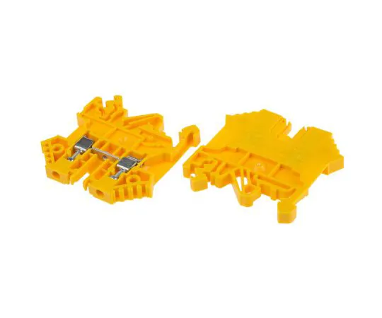 63-6678-70 RS PRO Yellow Standard Din Rail Terminal, 0.2 → 2.5 mm², 0.2 → 2.5mm², 800 V 501-641