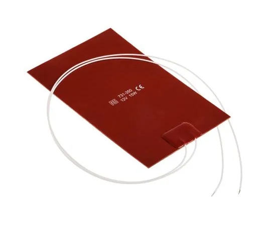 63-6721-98 RS PRO Silicone Heater Mat, 15 W, 100 x 150mm, 12 V dc 731-350