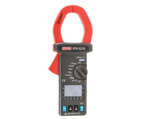 63-6882-27 RS PRO IPM6200 Power Quality Analyser 123-2207