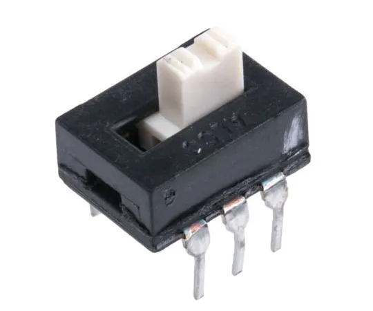 63-7349-74 PCB DIP Switch Double Pole Double Throw (DPDT) 300 mA @ 115 V dc Slide ASE2204