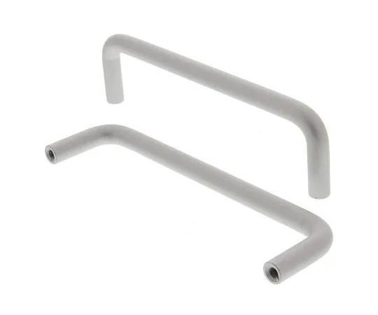 63-6602-12 Silver Aluminium Handle, 128mm 237-851