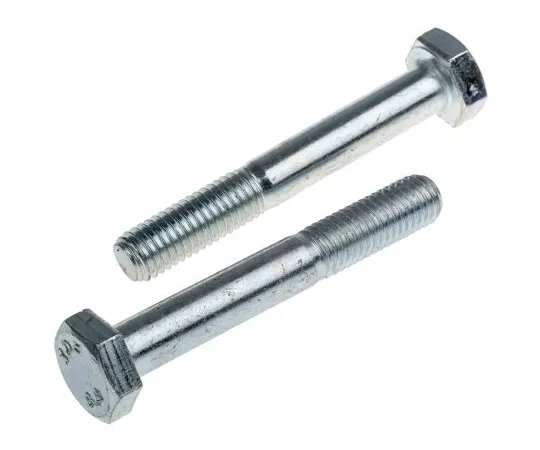 63-6612-12 Clear Passivated, Zinc Steel Hex Bolt, M10 x 70mm 279-723