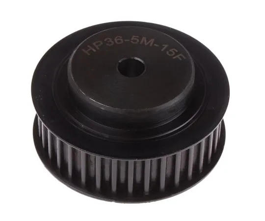 63-6574-36 RS PRO Timing Belt Pulley, Steel 15mm Belt Width x 5mm Pitch, 36 Tooth 184-325