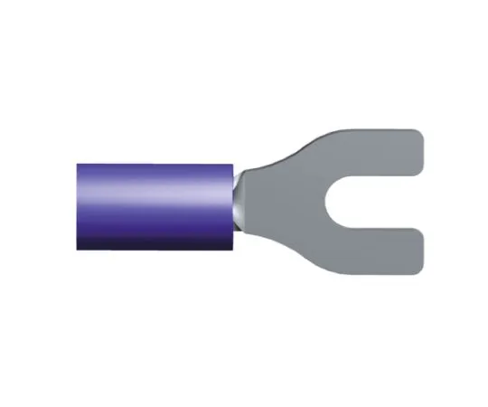 63-6735-62 Y-shaped crimping terminal Stud size M 3.5 Blue 1 to 2.6 mm 2 16 AWG to 14 AWG 34165