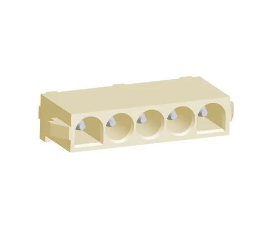 63-6938-89 Substrate connection Header Maiten lock 5 poles 6.35 mm 1 row vertical 1969809-1