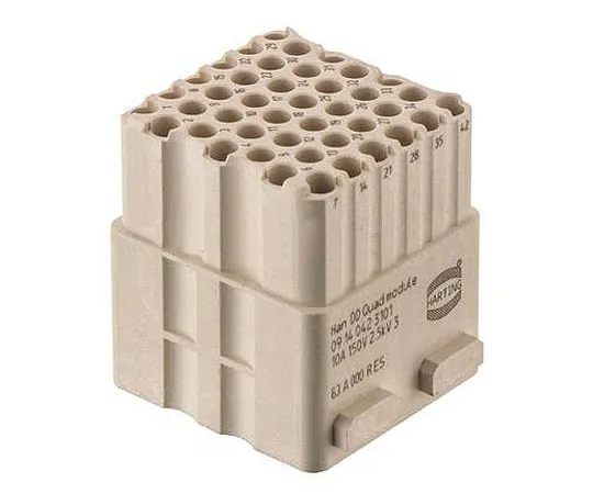 63-6767-65 Modular Female Han-Modular Series 42 Pole 7 Columns 09140423101