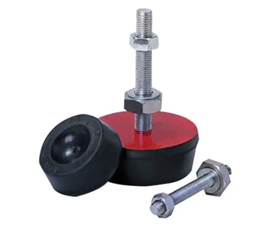 63-7006-88 RS PRO Cylindrical M10 Zinc Plated Steel Anti-Vibration Mount 50-120 Compression Load ,60mm dia. Natural Rubber +100°C 126-3898