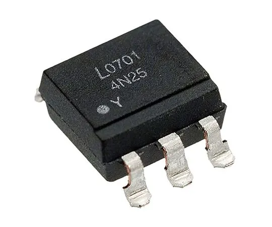 63-7016-32 Lite-On, 4N25S-TA1 DC Input Transistor Output Optocoupler, Surface Mount, 6-Pin PDIP 4N25S-TA1