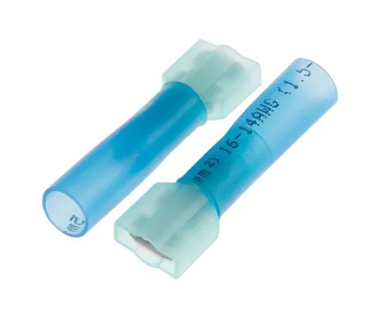 63-6977-85 RS Pro Blue Insulated Crimp Receptacle, 6.35 x 0.8mm, 1.5mm² to 2.5mm², 16AWG to 14AWG 125-1975