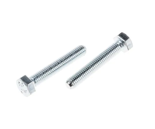 63-6695-60 Zinc plated & clear Passivated Steel Hex M5 x 30mm Set Screw 527-448