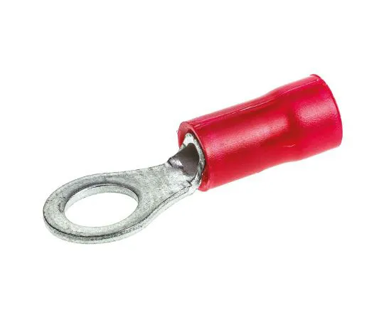 63-6735-55 Insulated Round Crimp Terminal Plastic Grip Inner Diameter: 5 mm Stud Diameter: M5 Red 22 AWG 34149