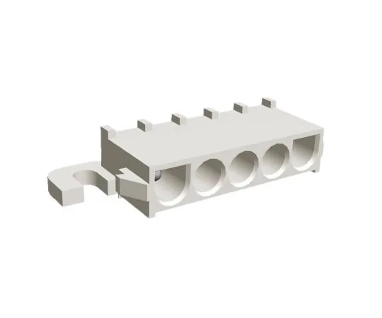63-6690-29 Header Maiten Lock 5 poles 6.35 mm right angle for board connection 1-350945-0